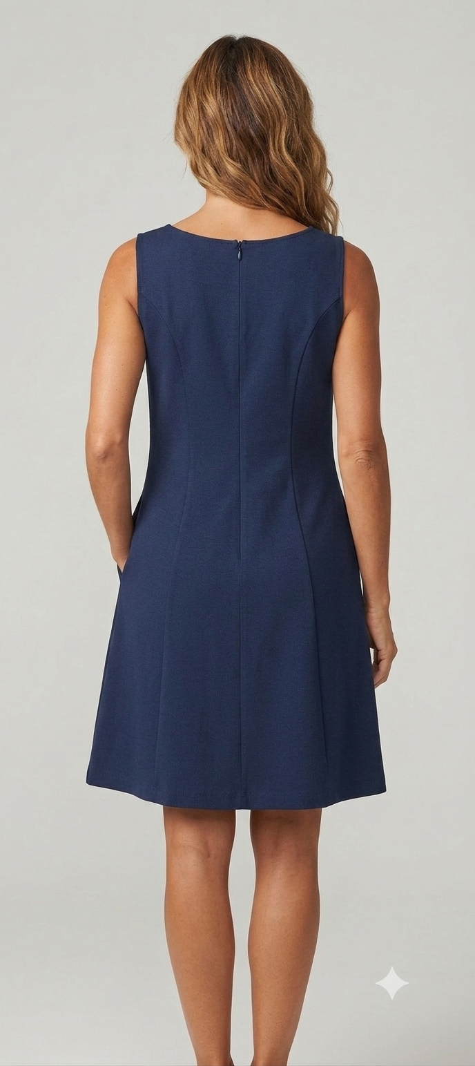 Robe courte évasée