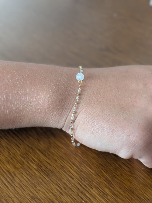 Bracelet fin étoile
