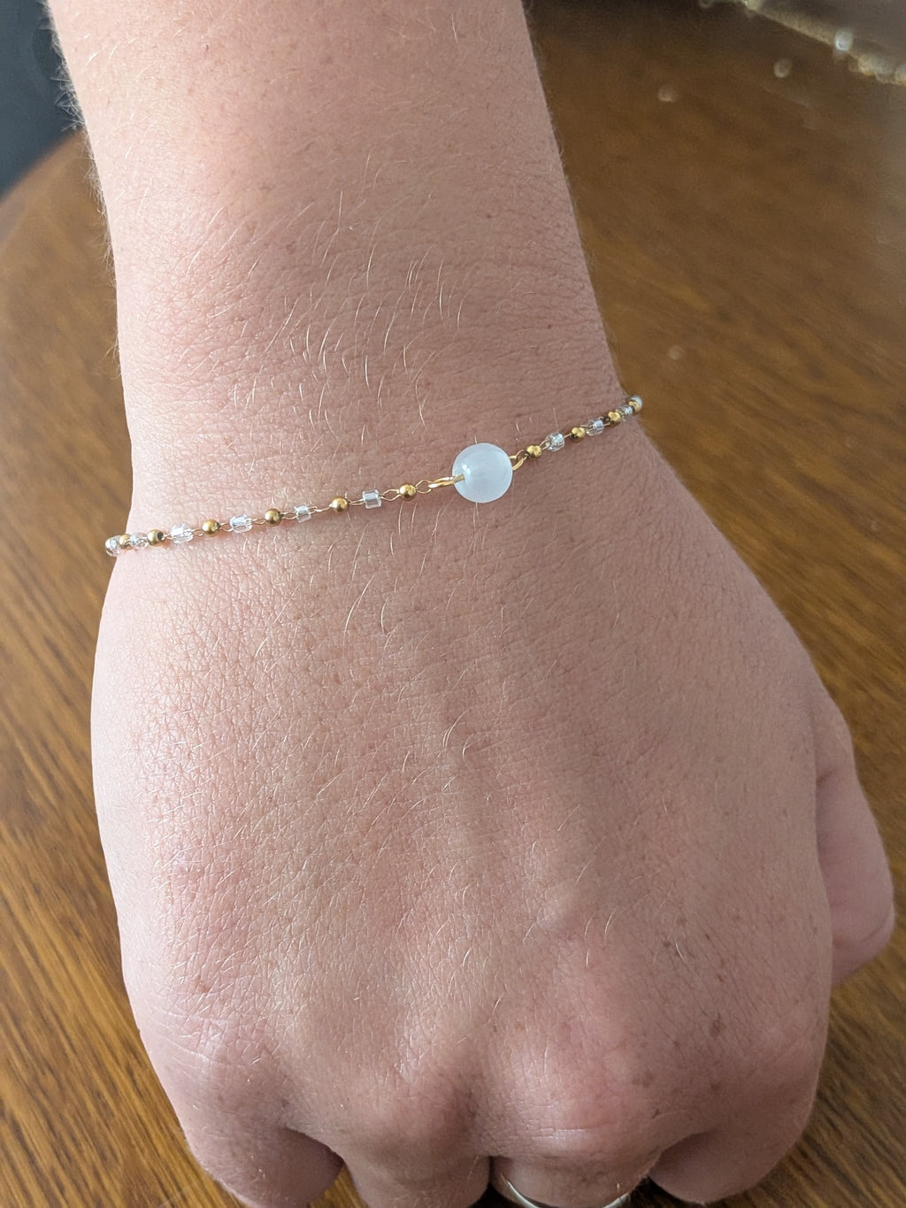 Bracelet fin étoile
