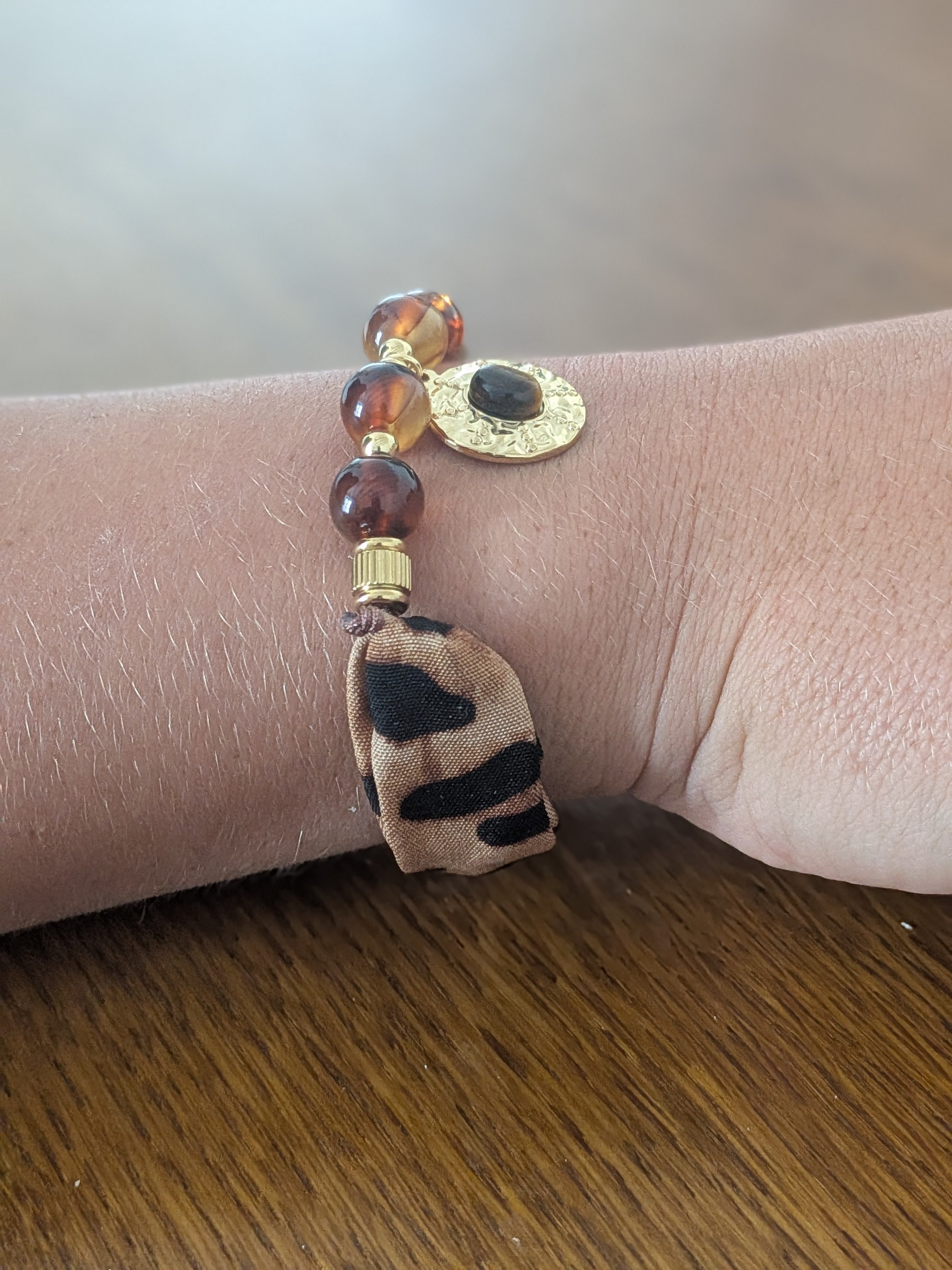 Bracelet léopard
