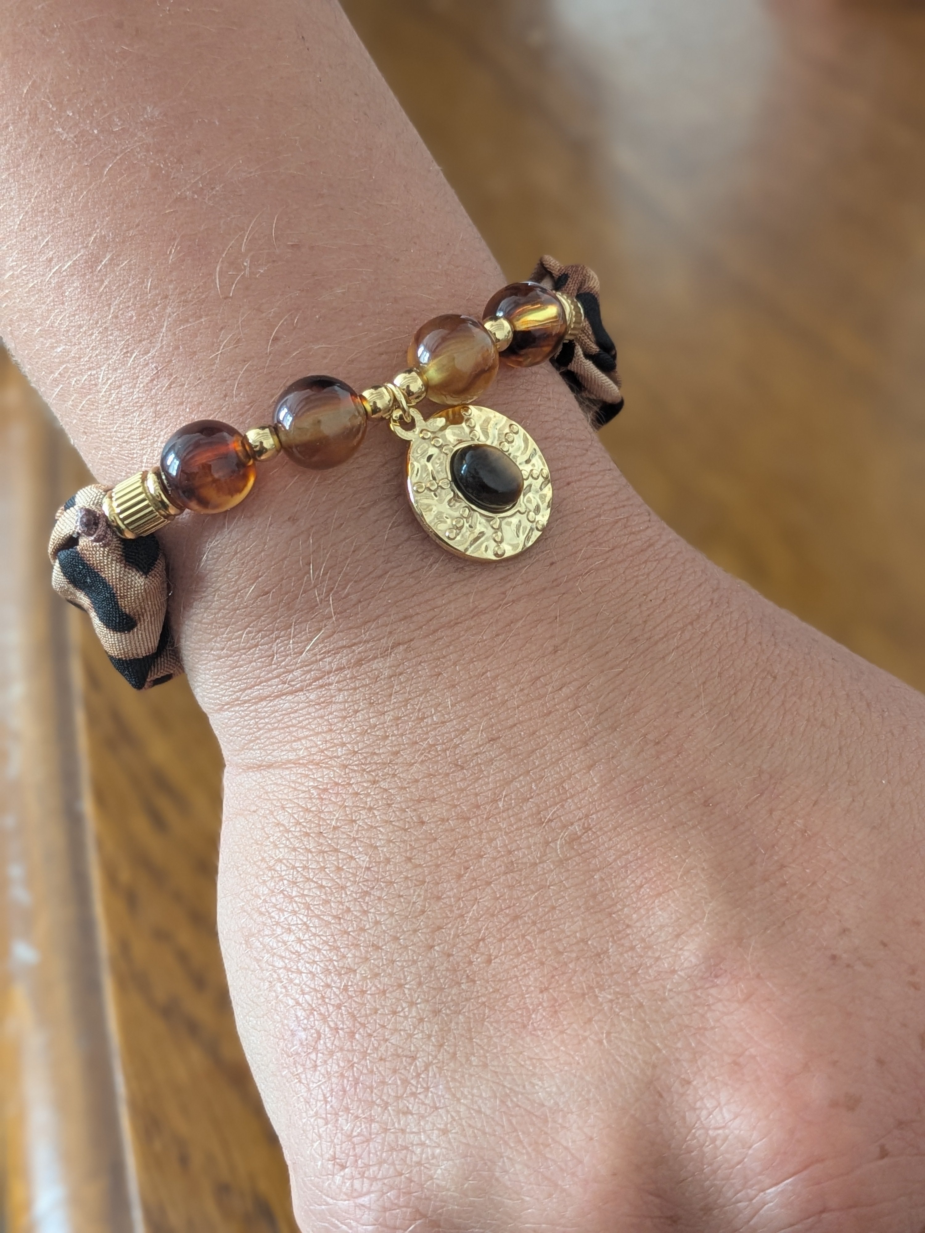 Bracelet léopard